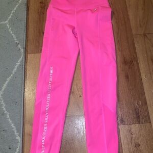 Lilly Pulitzer Vibrant Pink  Leggings